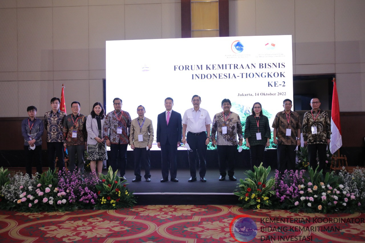 Tingkatkan Kerja Sama, Kemenko Marves Adakan Forum Kemitraan Bisnis Indonesia – RRT