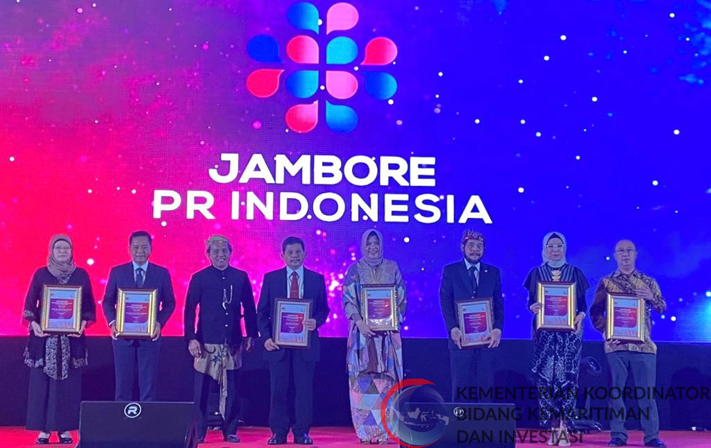 Kemenko Marves Sabet Dua Penghargaan Sekaligus pada Jambore PR INDONESIA 2022