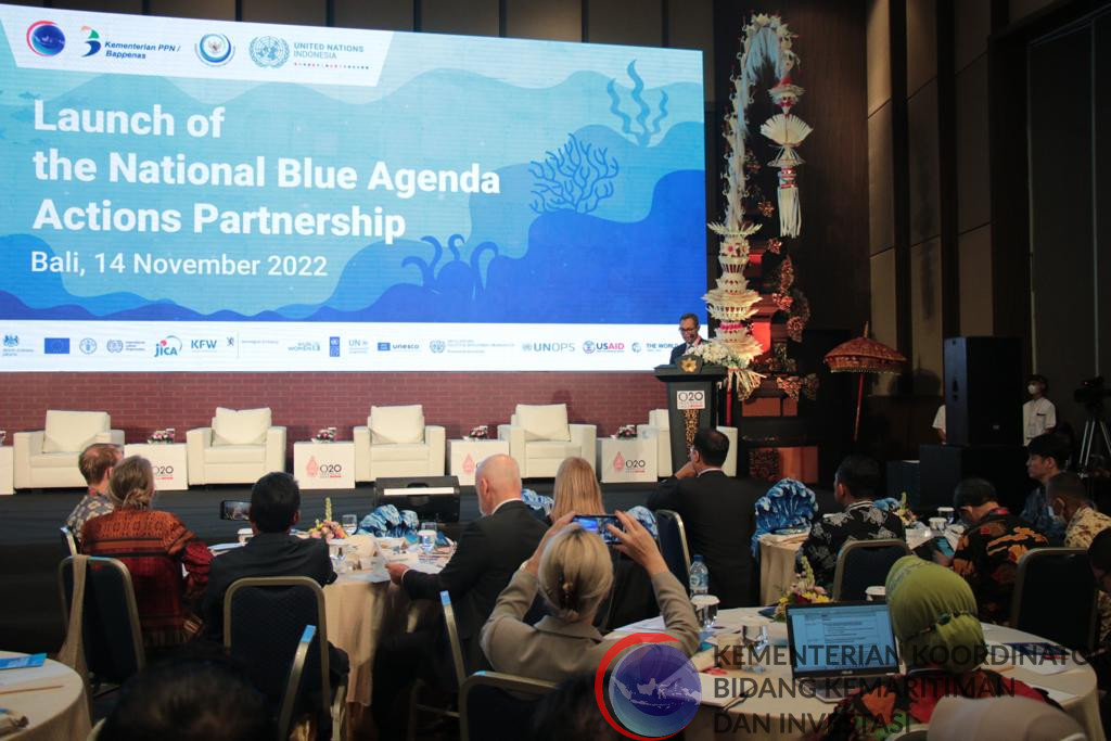 Kemenko Marves Bersama PBB Luncurkan National Blue Agenda Action Partnership