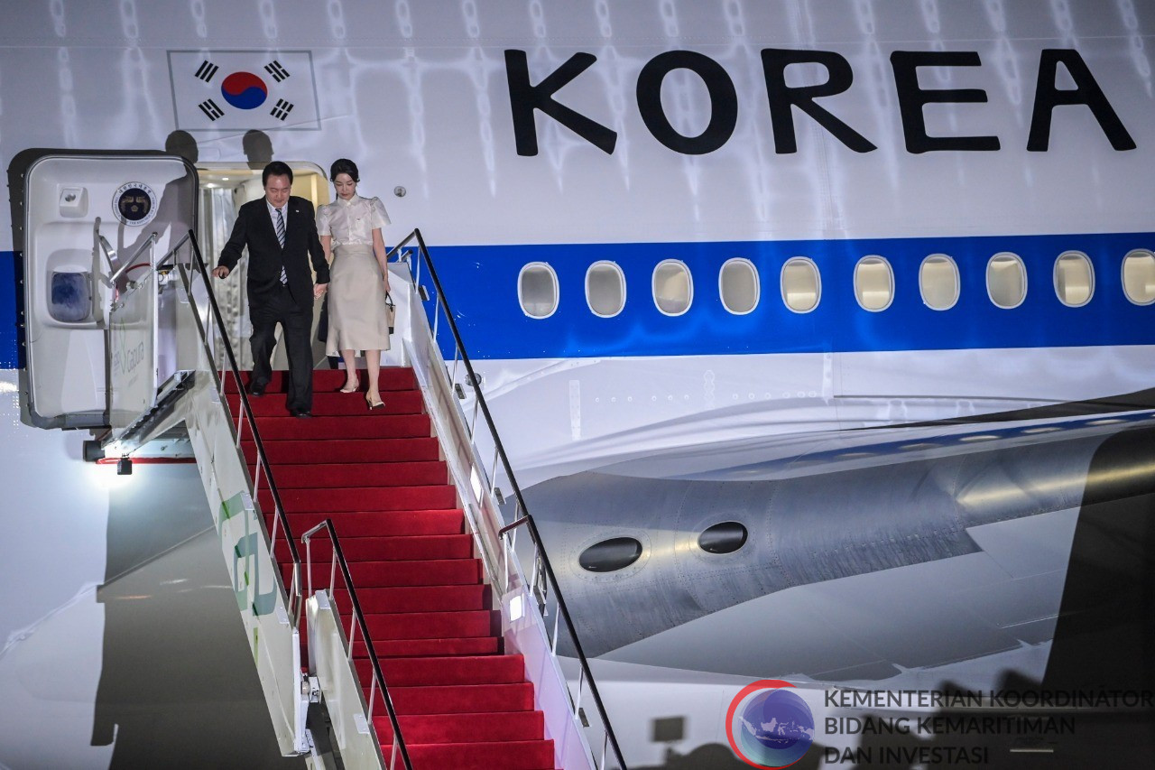 Presiden Korea Selatan Tiba di Bali