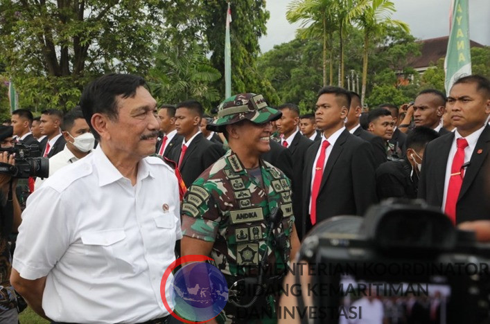 Indonesian Armed Forces and Police Stationed to Secure G20 Summit