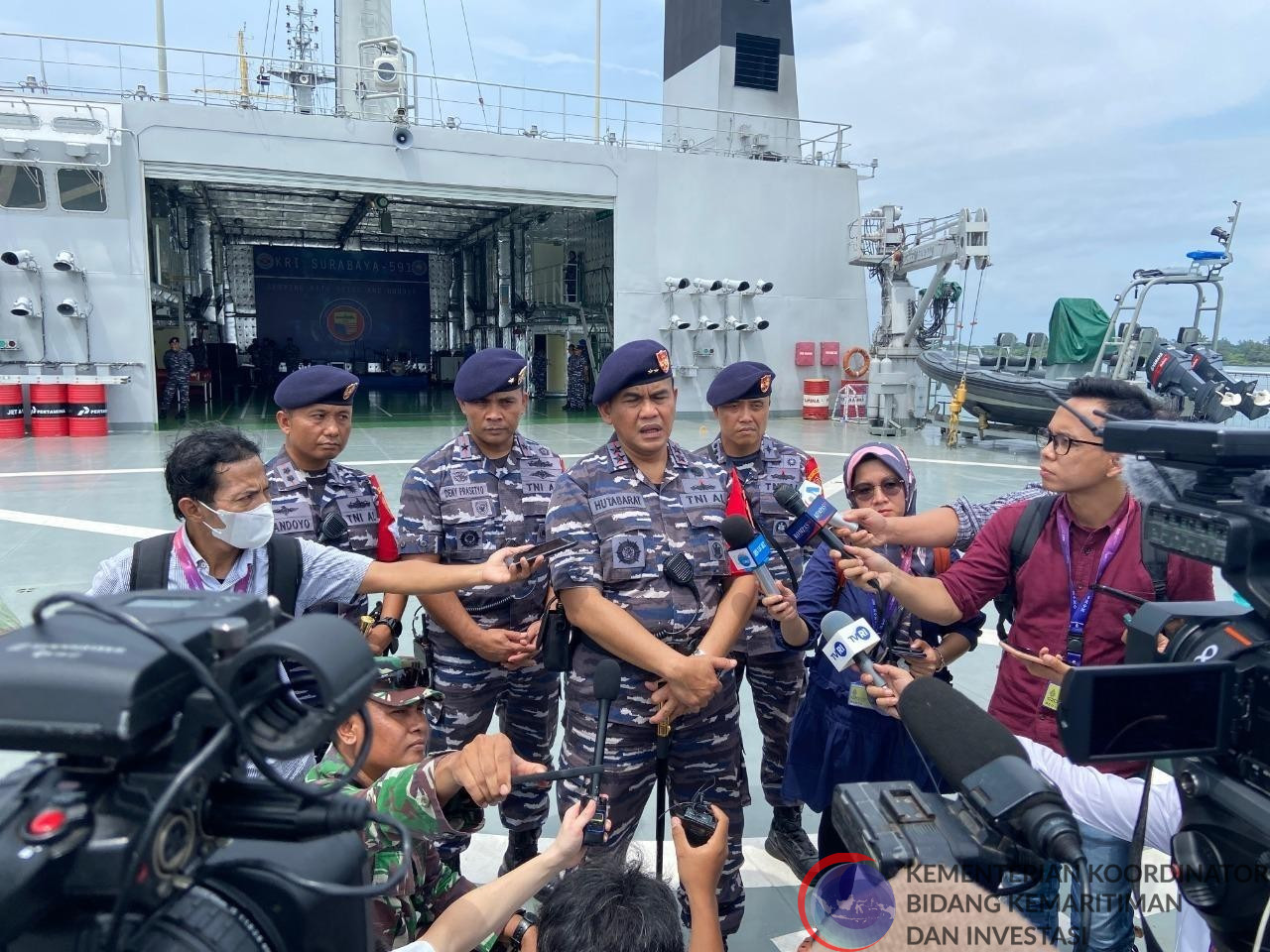 Indonesian Navy Prepares Evacuation Procedure for G20 Delegates by Sea