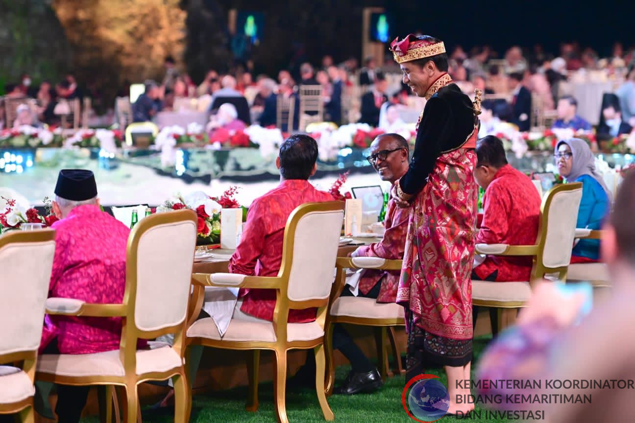 Semarak Selera Nusantara di Jamuan Makan Malam KTT G20 di GWK Bali