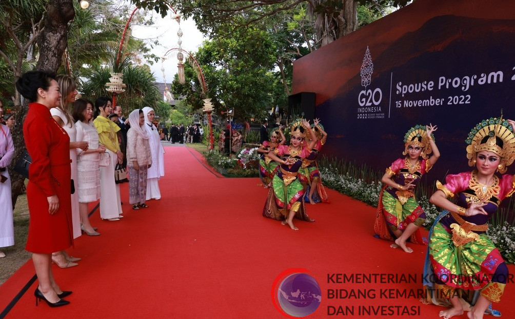 Spouse Program KTT G20, Tiga Jenis Tari Tradisonal Ini Unjuk Diri Keberagaman Indonesia
