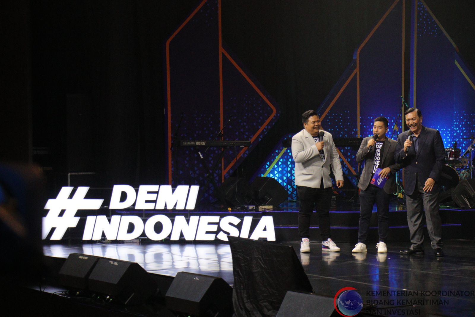 Menko Luhut Menjadi Pembicara #DemiIndonesia detikcom di Ciputra Art theater, 29/10/2022