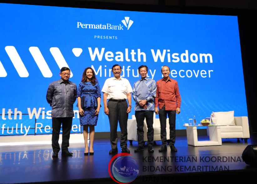 Menko jadi Pembicara dalam Acara Wealth Wisdom 2022 dari Permata Bank (Req.Pak Metta) di Ritz Carlton Hotel Pacific Place