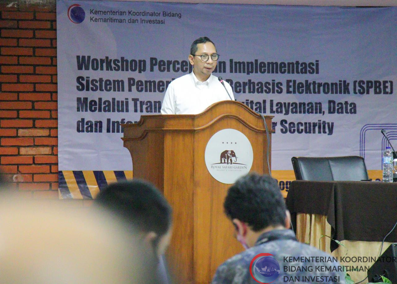 Dukung Ekosistem Digital, Kemenko Marves Gelar Workshop Implementasi Sistem Pemerintahan Berbasis Elektronik