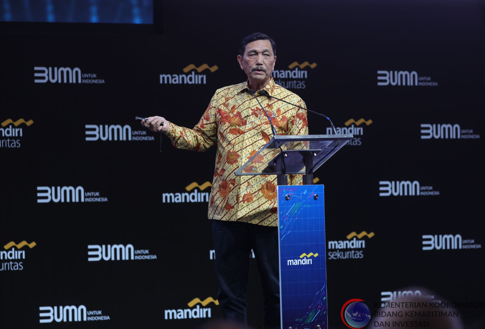 Menko Luhut Hadiri Mandiri Investment Forum (MIF) 2023