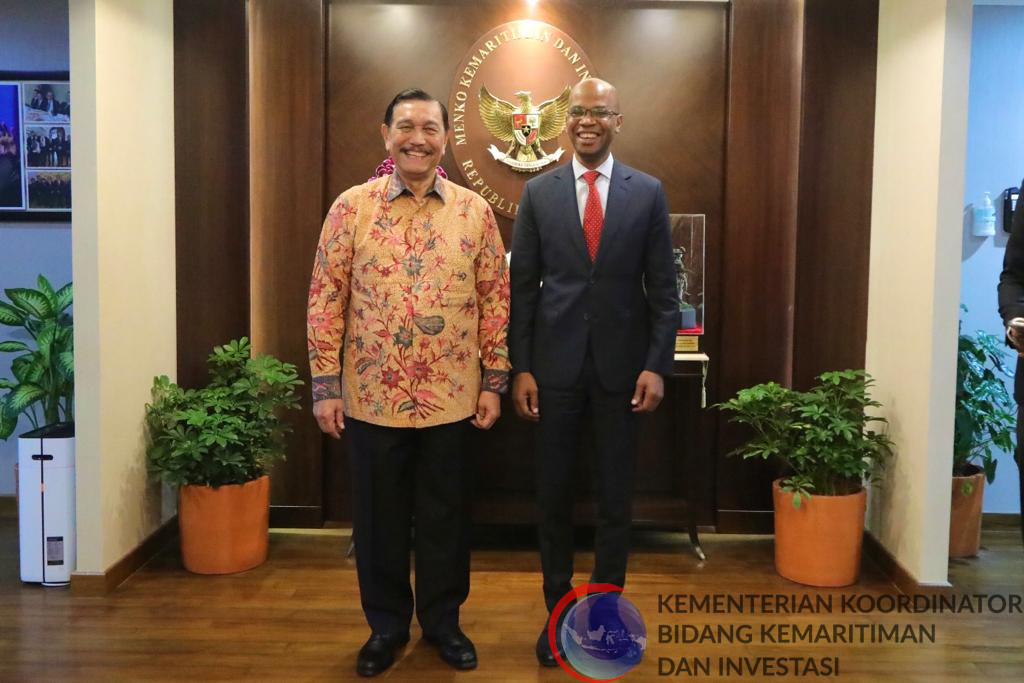 Menko Luhut Rapat Bersama Menteri Energi Tanzania