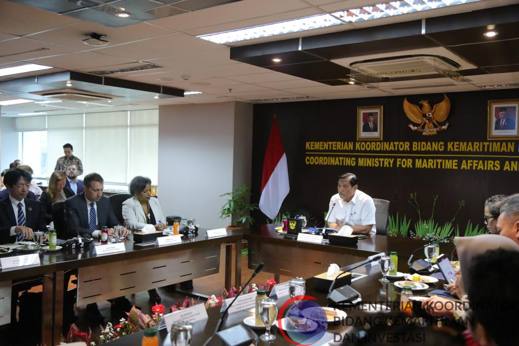 Menko Luhut Gelar Meeting  Bersama Institute of Petroleum and Geology Timor Leste