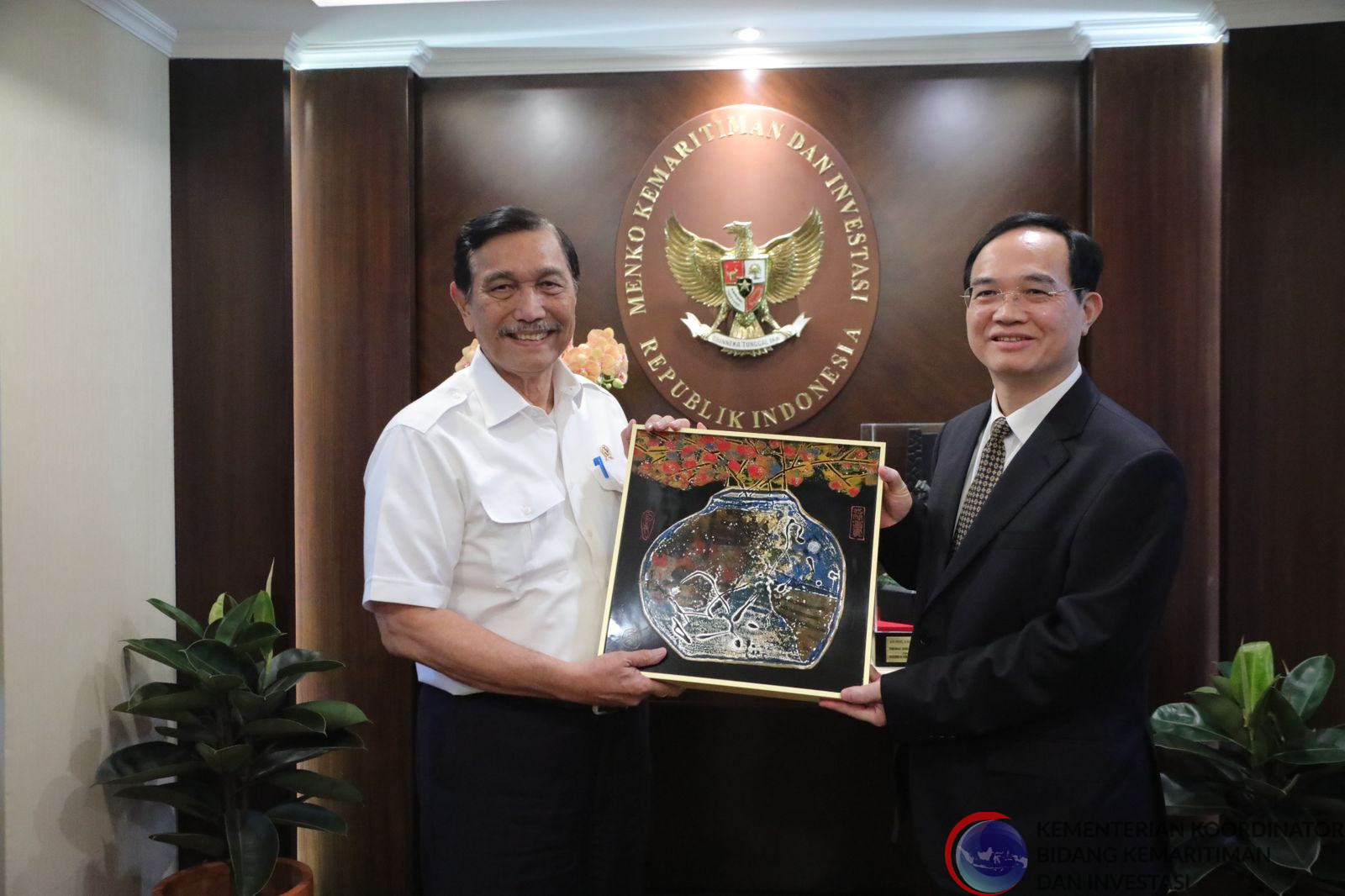 Menko Luhut Gelar Pertemuan Bersama CPC Fujian Provincial Committee and Secretary of CPC Fuzhou Municipal Committee