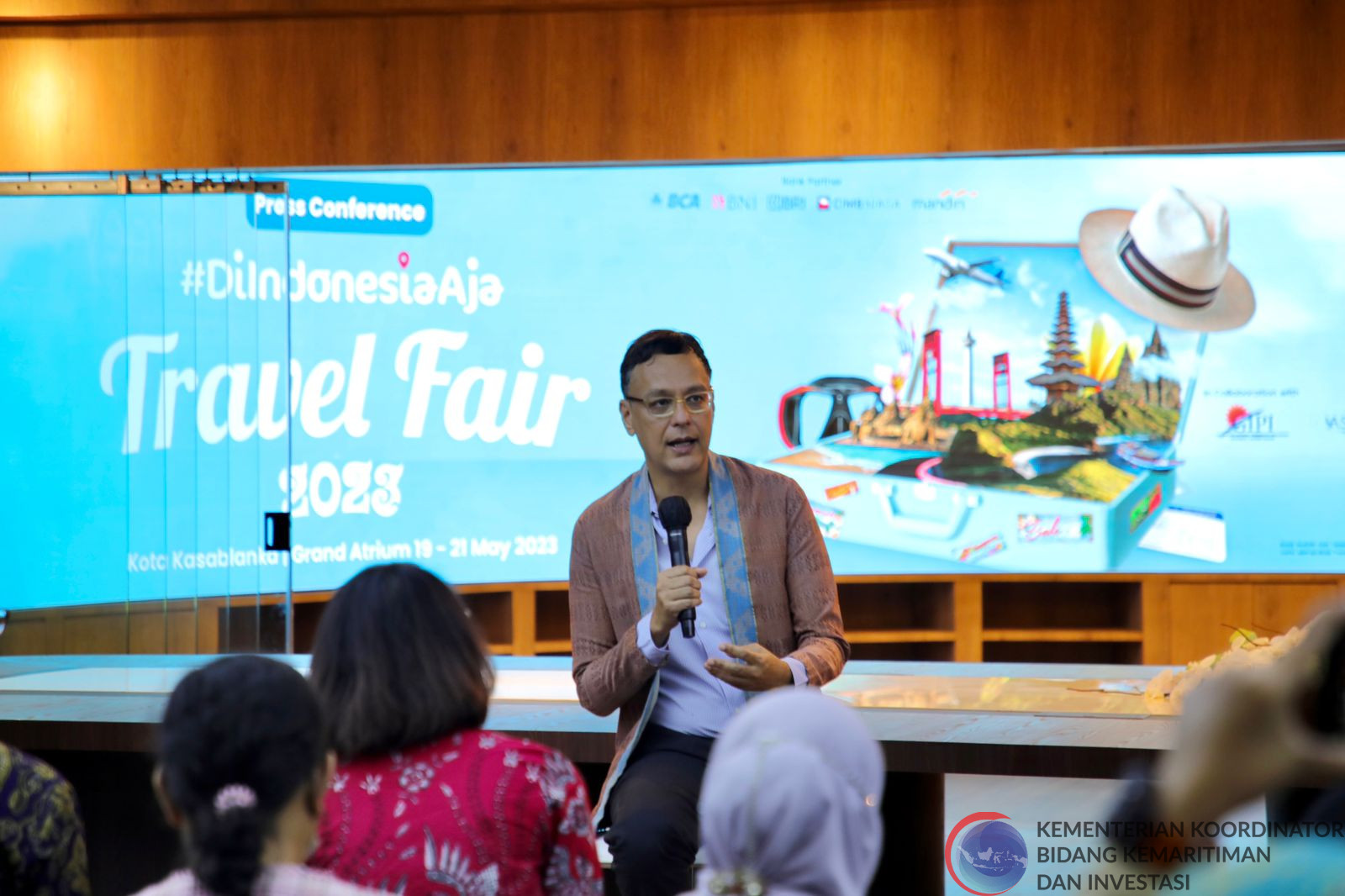 Dorong Program BBWI, Kemenko Marves Gelar #DiIndonesiaAja Travel Fair (#DIATF 2023)