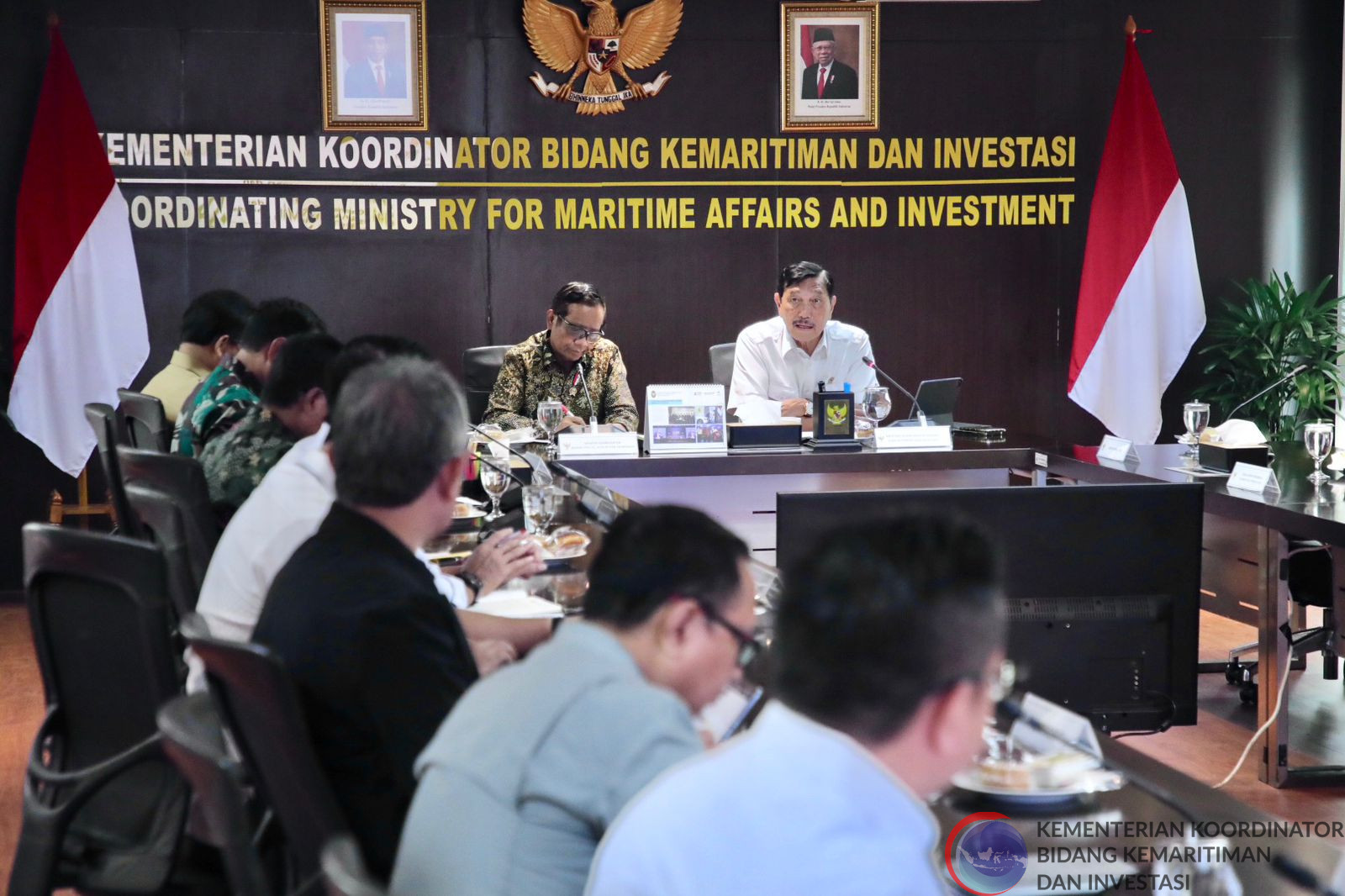 Rapat Koordinasi Penyelesaian Pertambangan dan Ekspor Ilegal Komoditas Mineral dan Batubara Indonesia