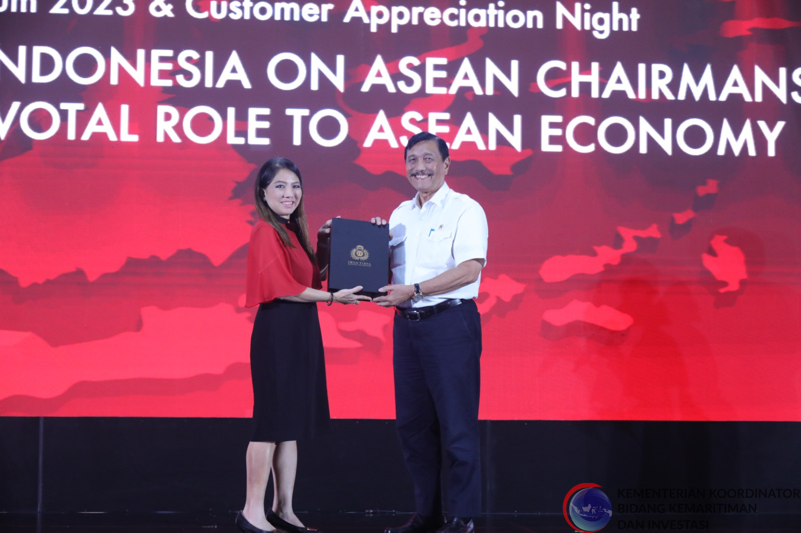 Menko Marves Menghadiri Acara DBS Asian Insights Forum 2023