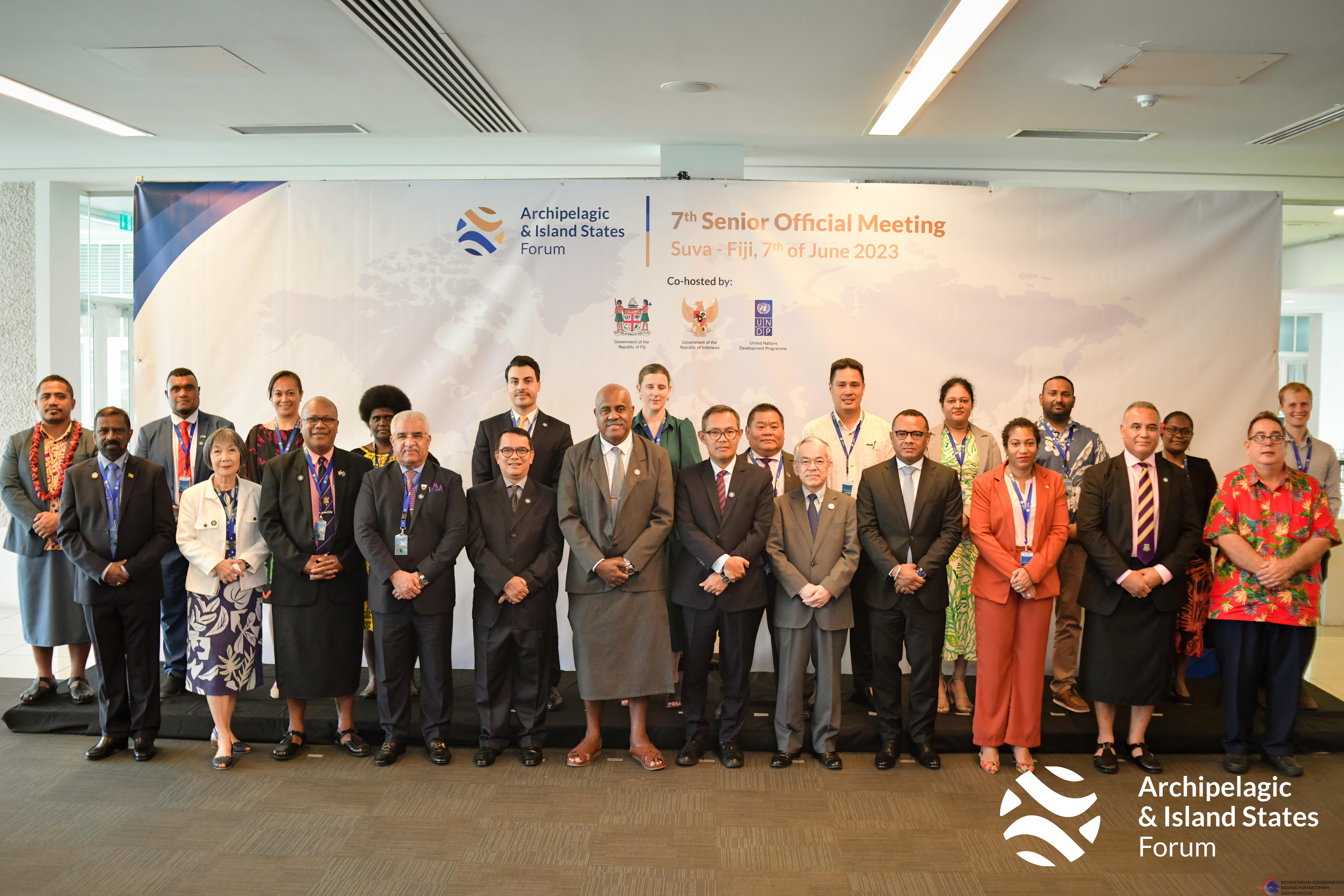 AIS Forum Gelar Pertemuan Pejabat Tinggi ke-7 di Suva, Fiji, Serukan  Penguatan Kolaborasi Antar Negara-Negara Pulau dan Kepulauan melalui Inovasi dan Ekonomi Biru
