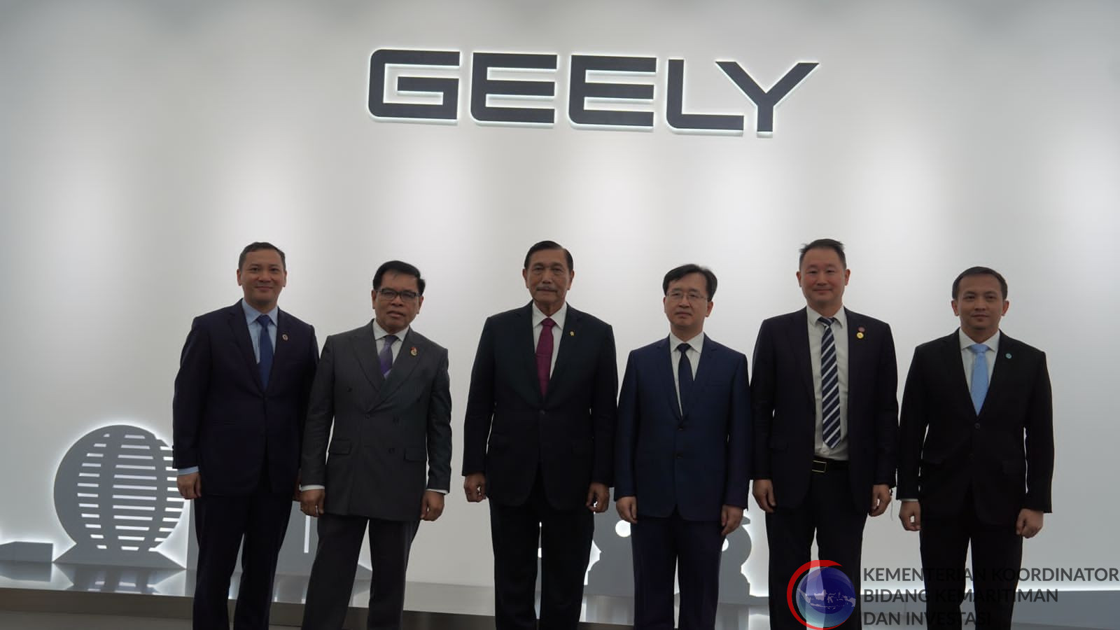 Kunjungan Menko Marves ke Perusahaan Geely