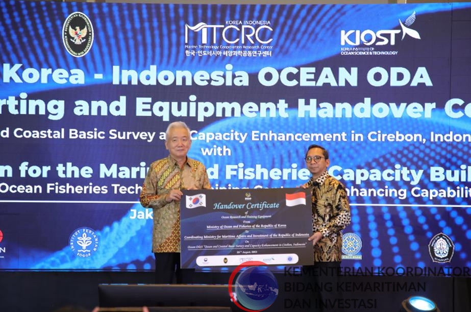 Atas Pencapaian Cirebon Ocean ODA, Indonesia-Korea Deklarasikan Proyek ODA Baru