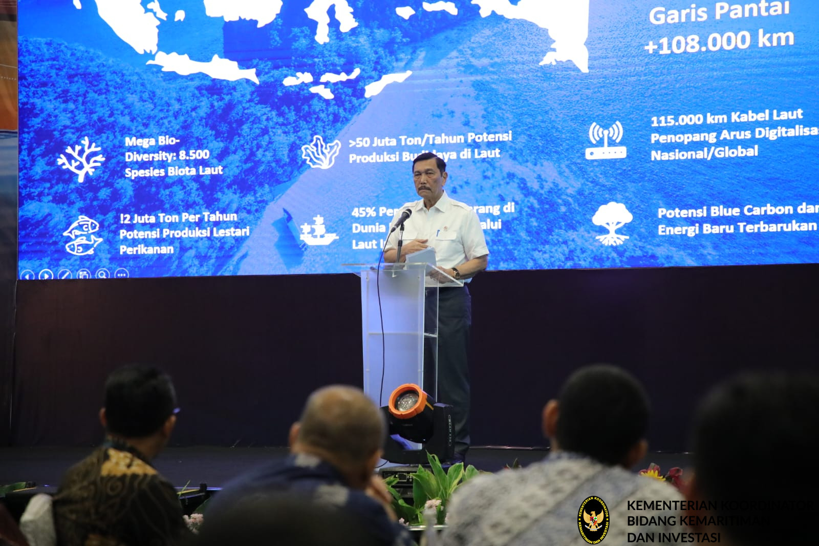 Menko Luhut Dorong Penataan Ruang Laut Guna Wujudkan Kedaulatan dan Kejayaan Maritim Indonesia