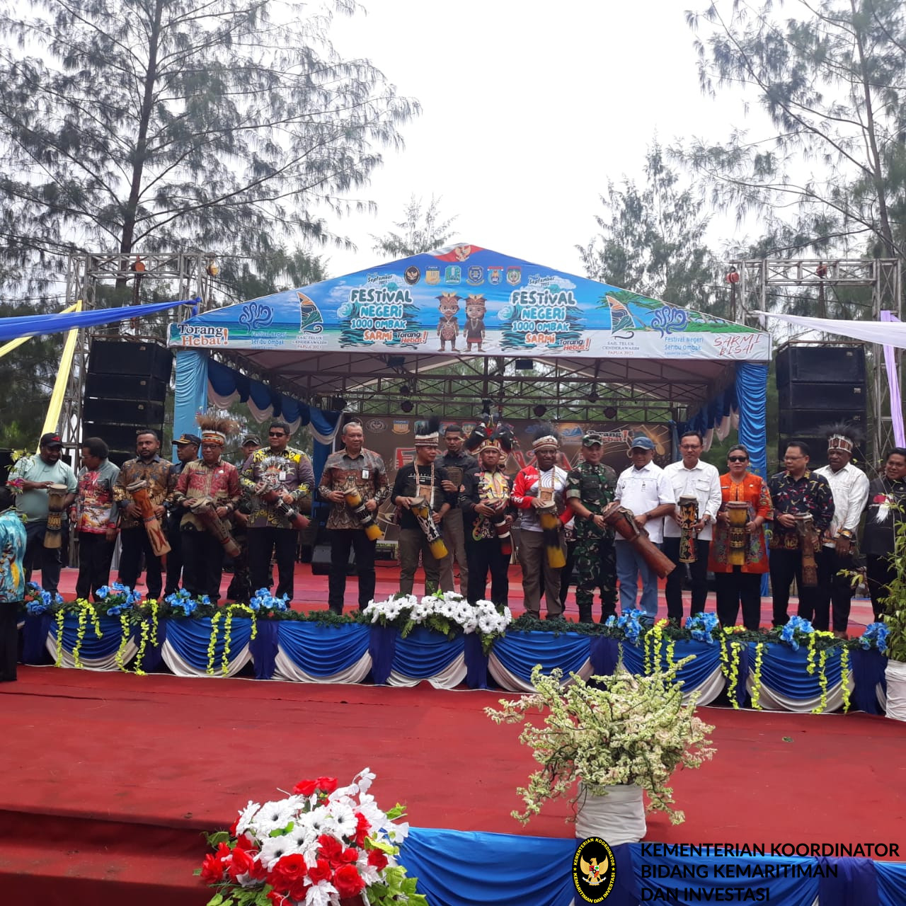 Festival Negeri 1000 Ombak Sail Teluk Cendrawasih Sukses digelar di Kabupaten Sarmi