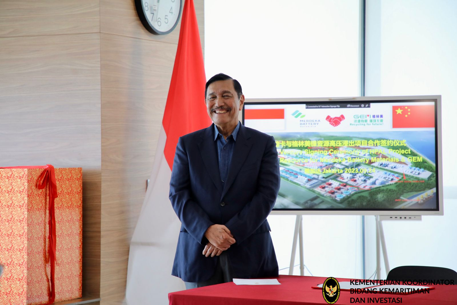 Kerja Sama Indonesia - Tiongkok, MBMA bersama dengan GEM akan Bangun Pabrik HPAL di IMIP