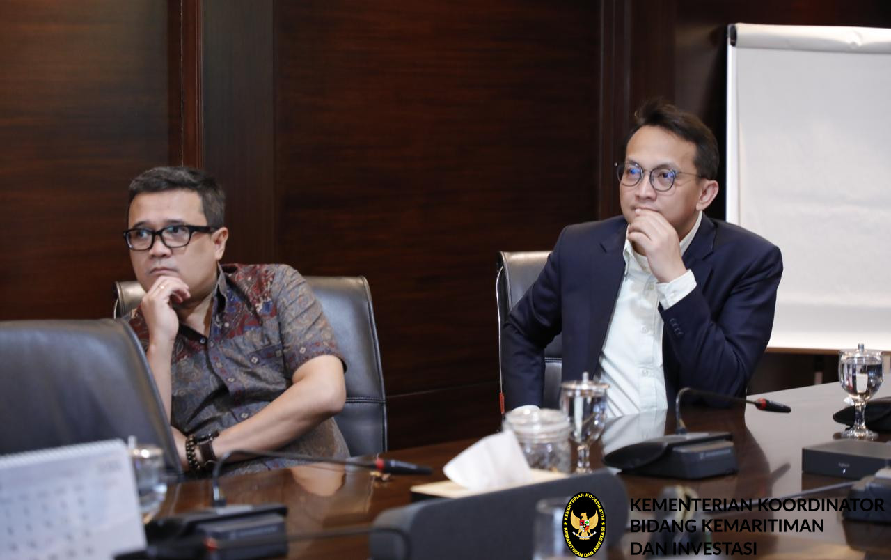 Menko Meeting with Pak Rudy Raymond di Kantor Maritim