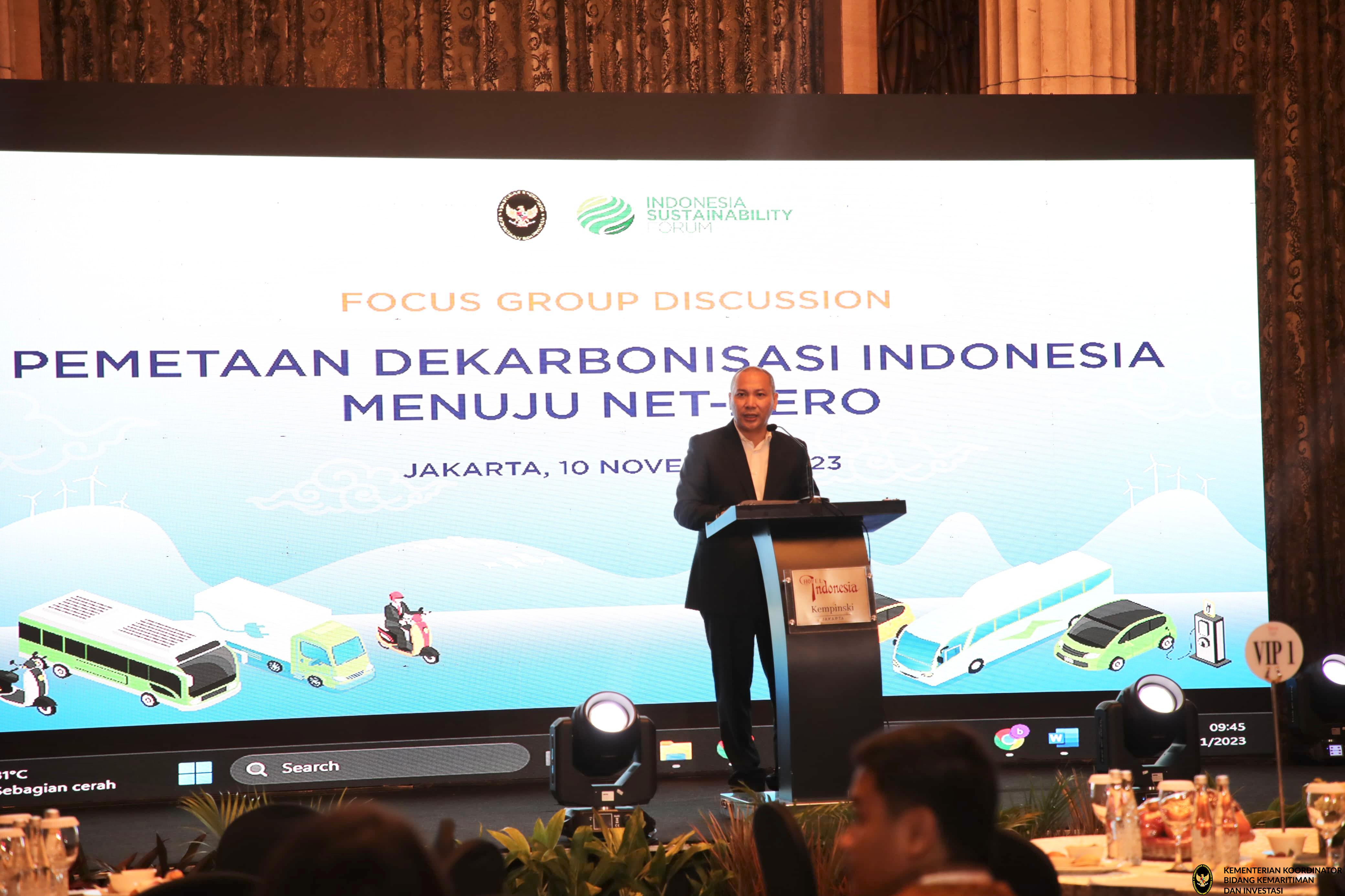 Deputi Rachmat Tegaskan Pentingnya Dekarbonisasi Indonesia Menuju Net Zero
