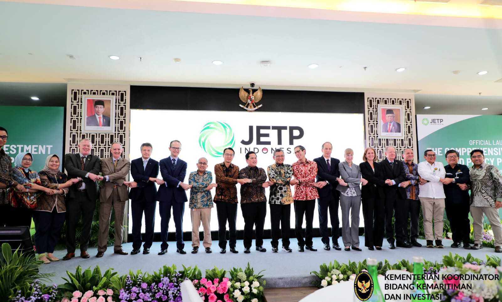 Menko AI dalam Kegiatan Launching The Comprehensive Investment and Policy Plan (CIPP)