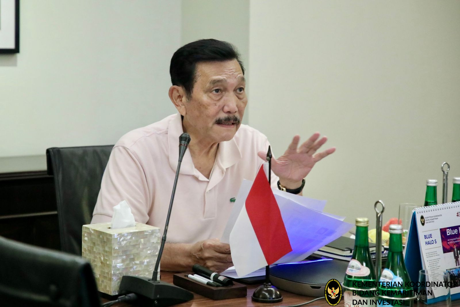Menko Luhut Laksanakan Rapat Koordinasi Mengenai Ibu Kota Negara (IKN)