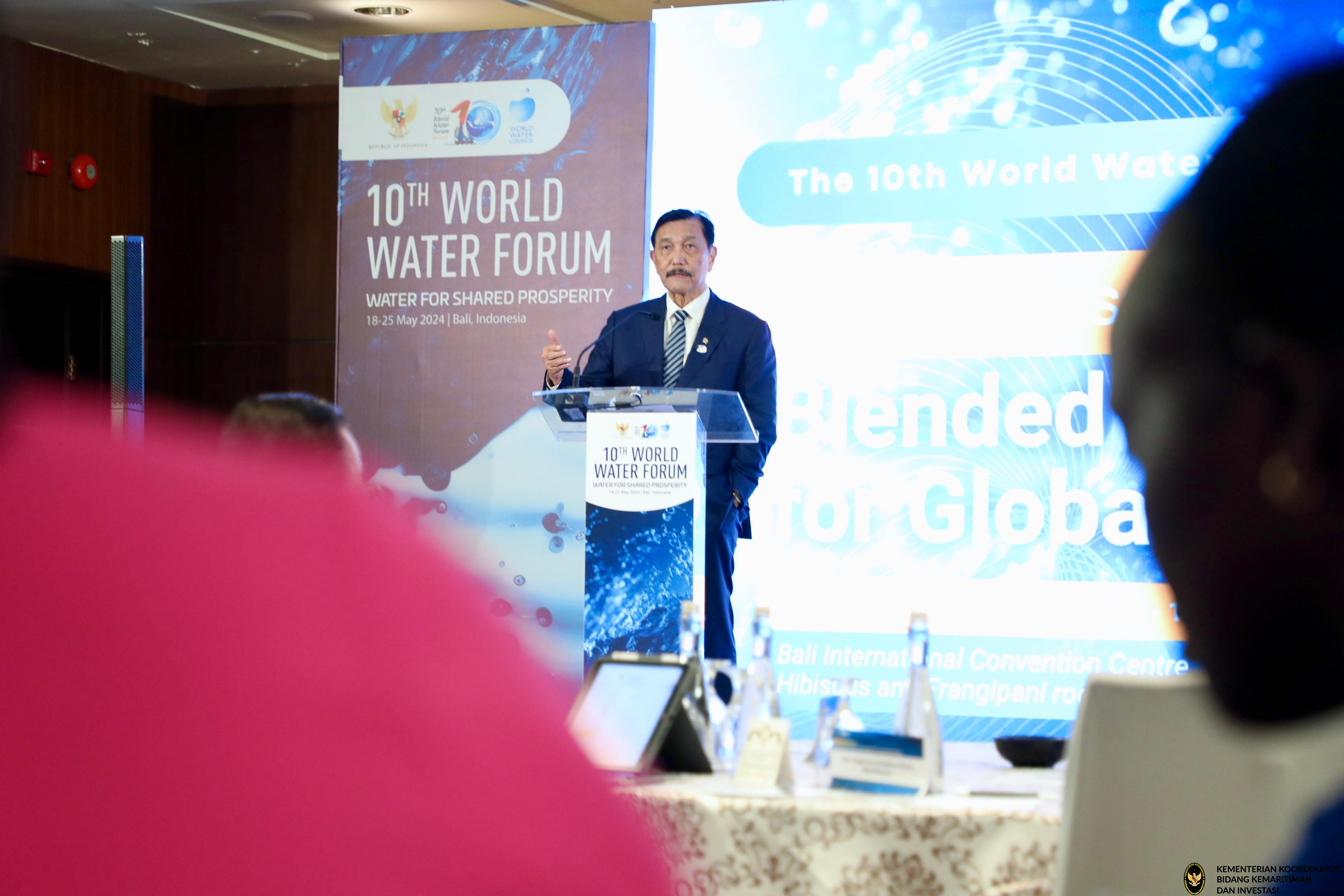 Menko Luhut: Hadapi Krisis Air dengan Global Water Fund