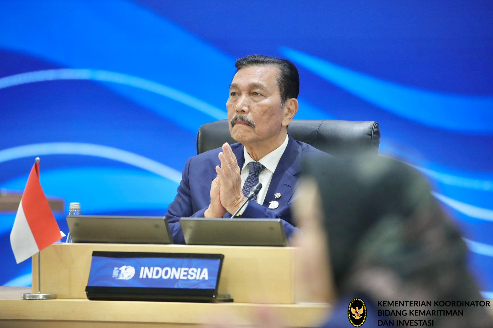 Menko Luhut Menghadiri Special Session on G20 Bali GBFA