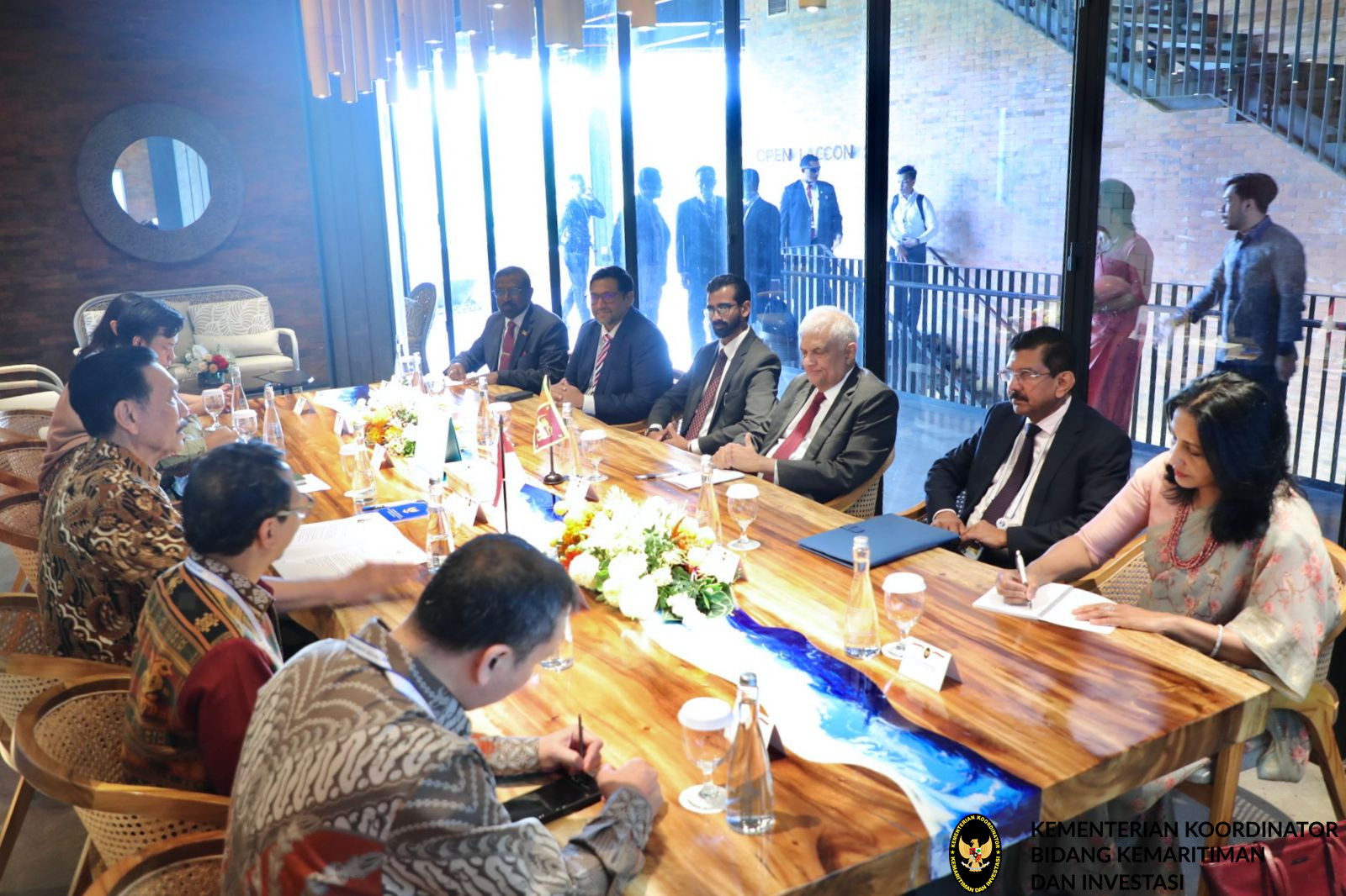 Pertemuan Menko Luhut bersama Presiden Sri Lanka Bicara Soal GBFA, Mangrove, hingga DAS Citarum