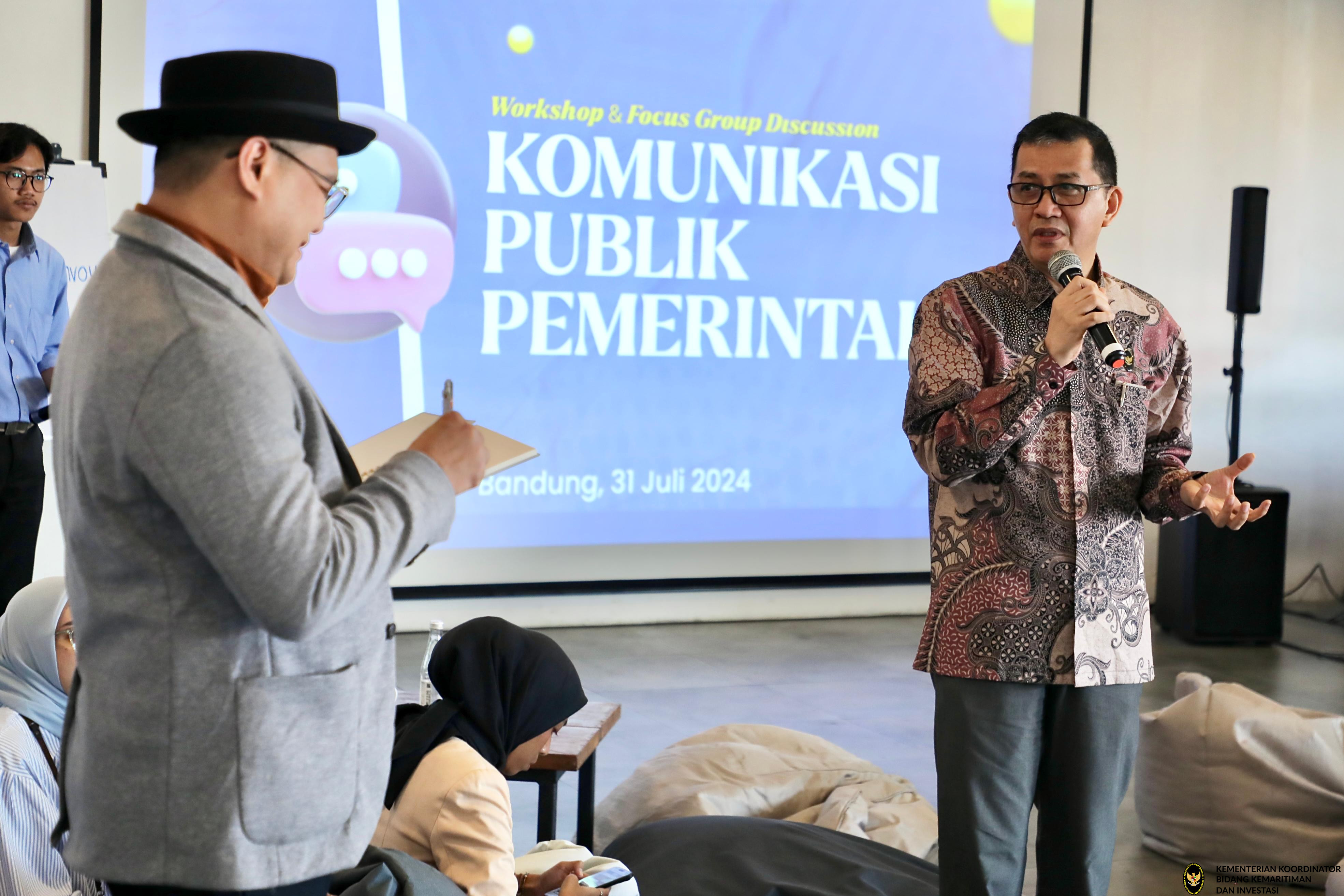 Mitigasi Krisis, Kemenko Marves Gelar Workshop dan FGD Komunikasi Publik