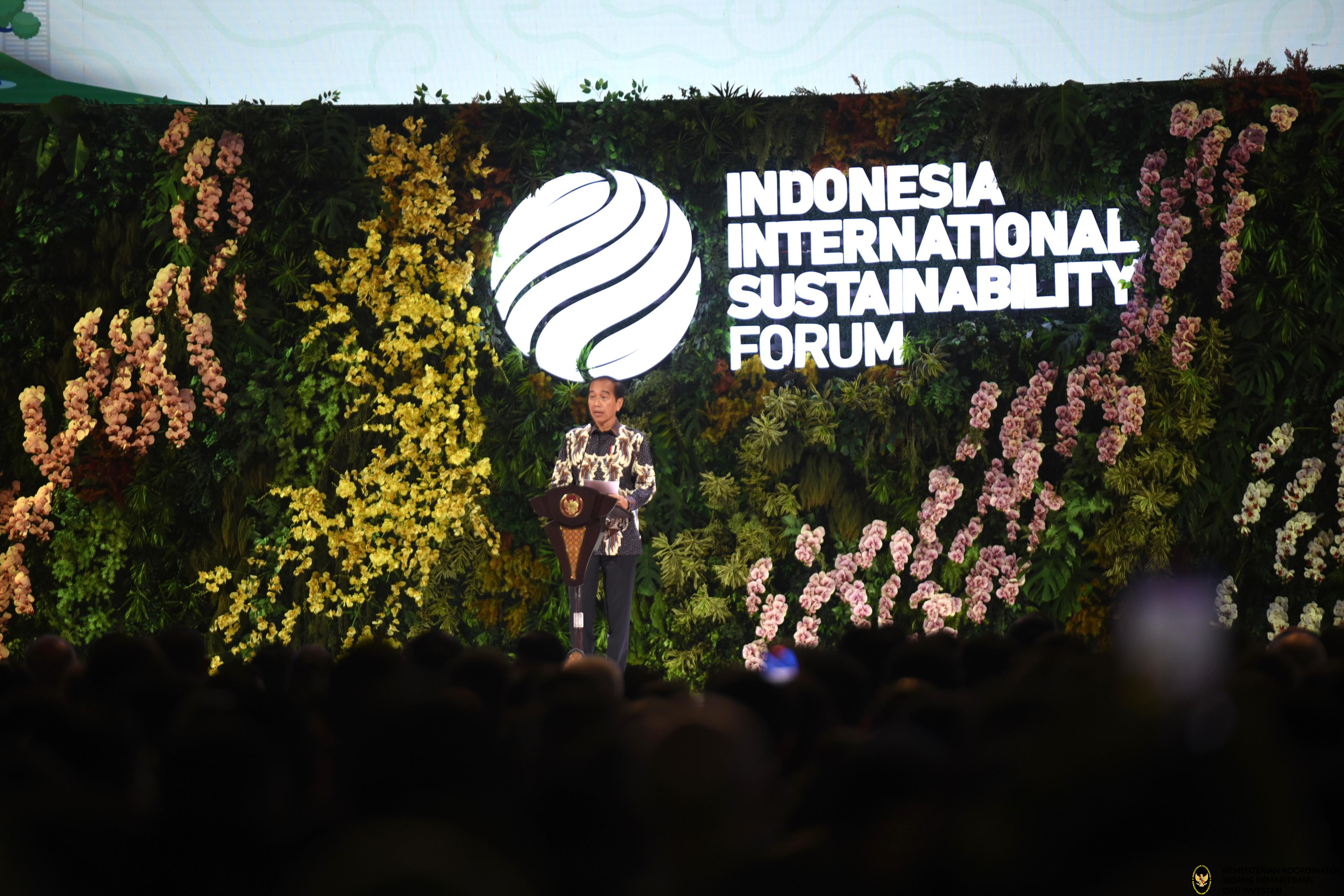 Presiden Joko Widodo Membuka ISF 2024, Serukan Peningkatan Kerja Sama Global untuk Hadapi Krisis Iklim