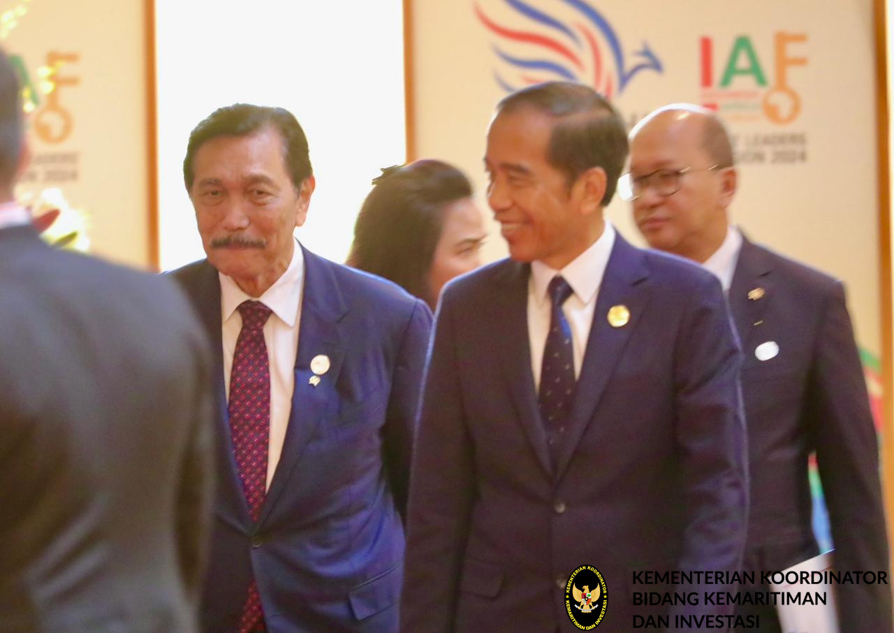 Menko Luhut Dampingi Presiden pada Joint Leaders Session 2024 dan Sesi Bilateral Meeting dengan Negara yang hadir pada IAF 2024