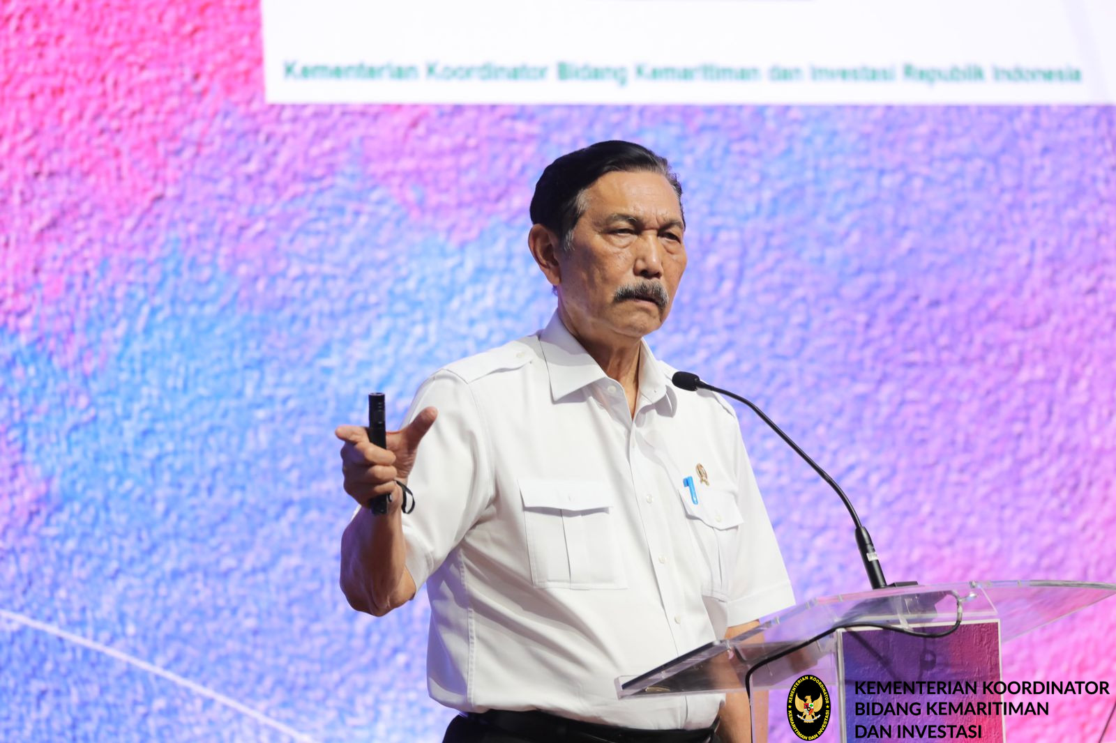 Menko Luhut Keynote Speech pada Leaders Forum Tingkat Tinggi Kemitraan Multipihak (HLP MSP)